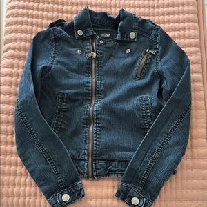 Hudson Jeans Kids Navy Denim Jacket
